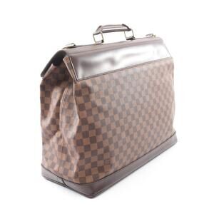 Louis Vuitton West End Boston Bag Canvas Leather Damier Brown